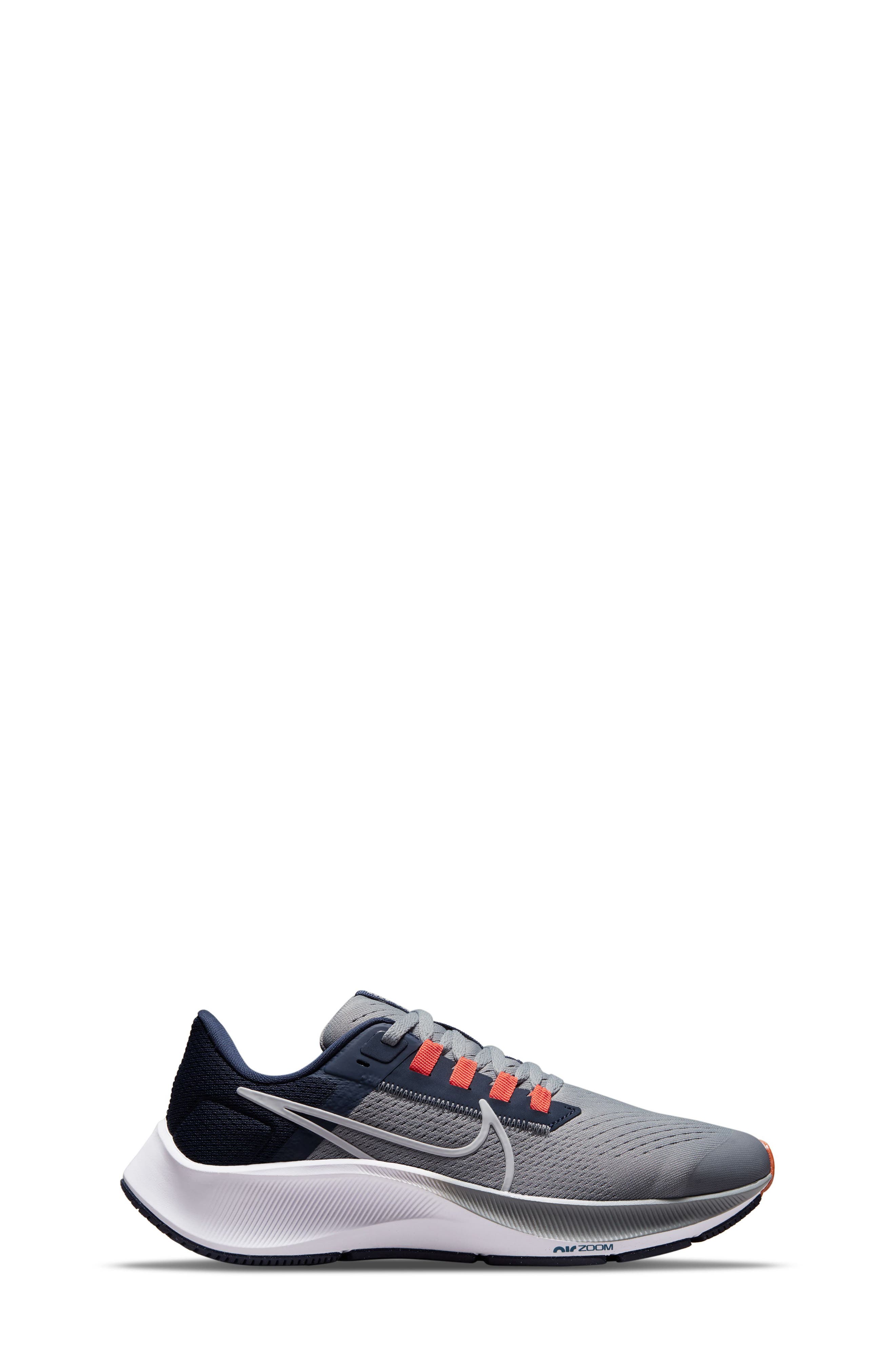 Air Zoom Pegasus 38 Sneaker, Alternate, color, SMOKE GREY/ SMOKE GREY