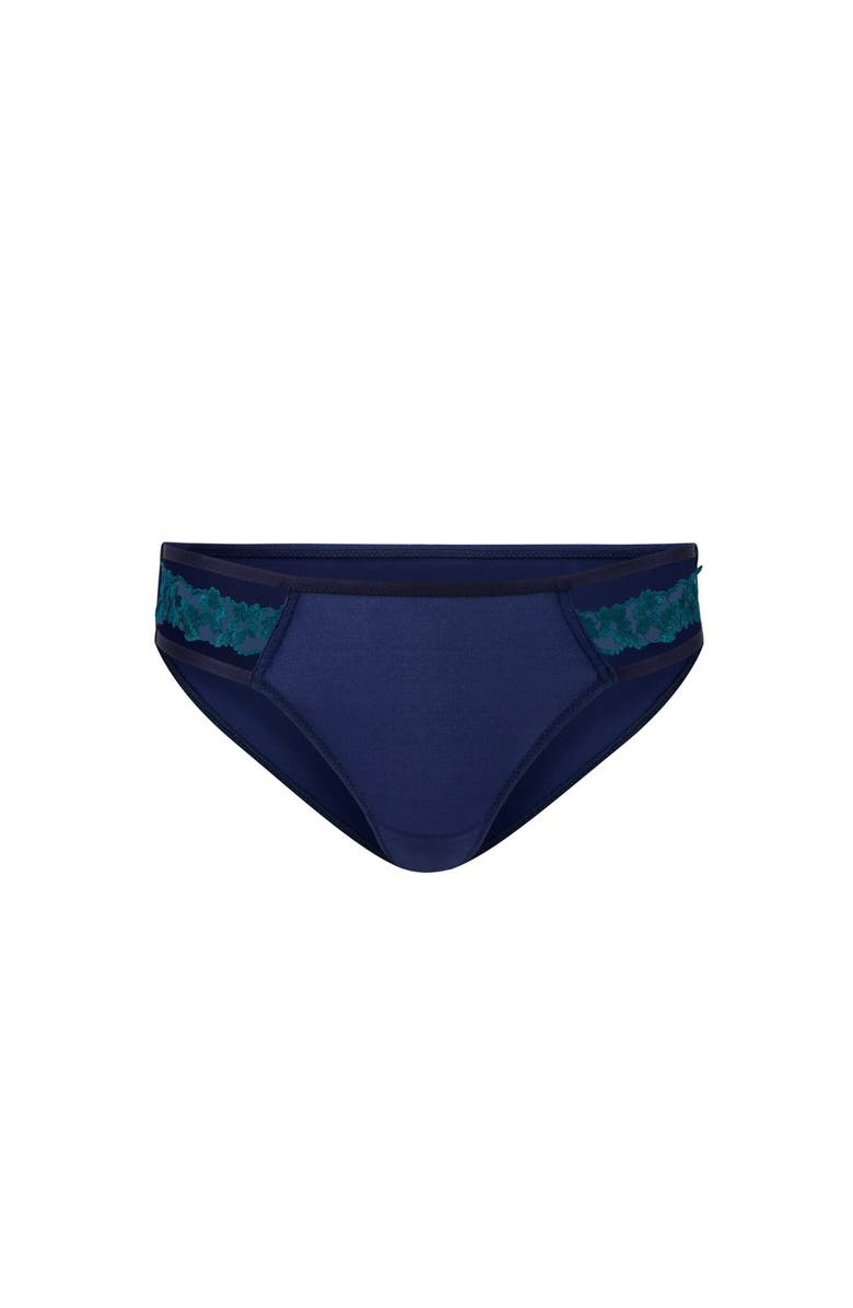 Adore Me Eva Bikini Panties, Alternate, color, Dark Blue