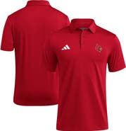 adidas Men's adidas Red Louisville Cardinals Ultimate 365 Polo