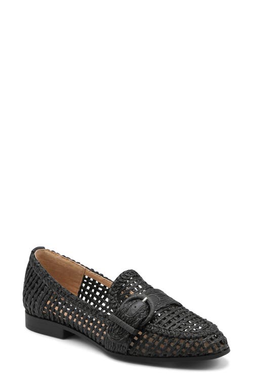 Charles David Follies Raffia Loafer In Black