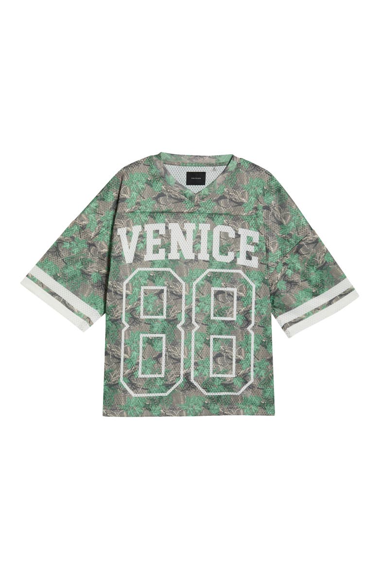 Venice Floral Mesh Jersey, Alternate, color, WOODLAND CAMO