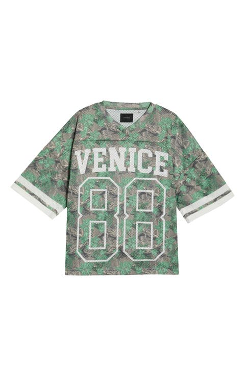 Venice Floral Mesh Jersey