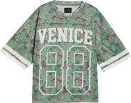 PacSun Venice Floral Mesh Jersey