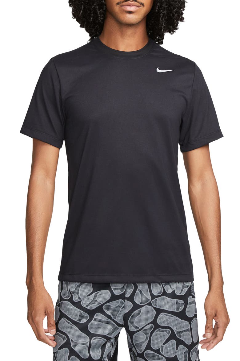Dri-FIT Legend T-Shirt, Main, color, BLACK/MATTE SILVER