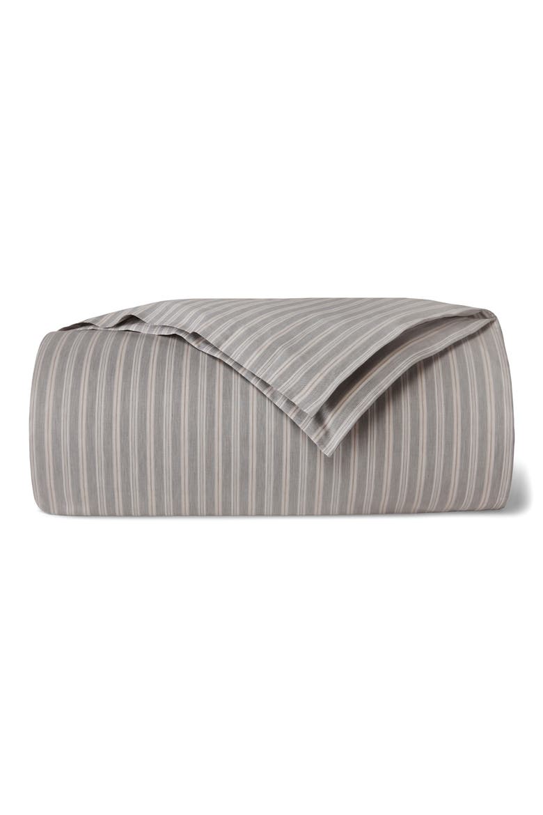 Leranto Sateen Duvet Cover, Main, color, TITANIUM