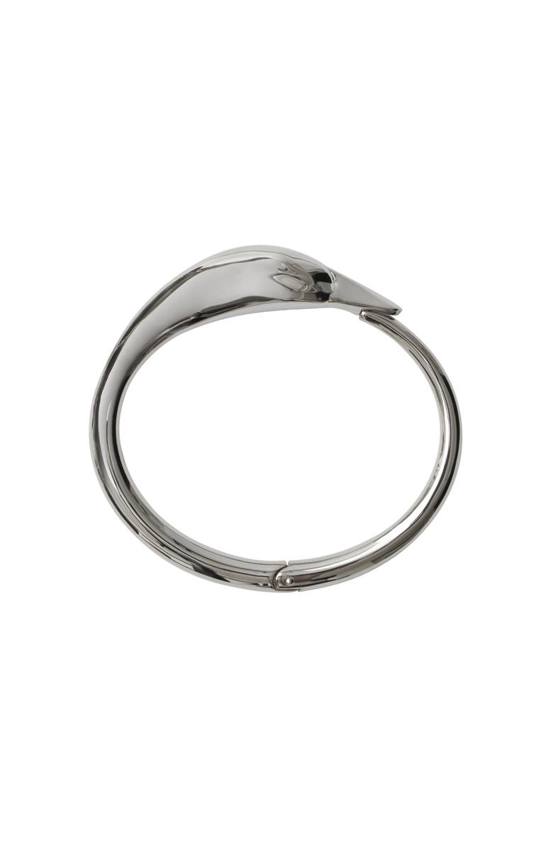 Burberry Duck Cuff, Main, color, Silver