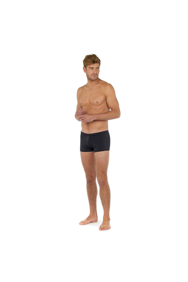 Sea Life Swim Shorts, Alternate, color, Black