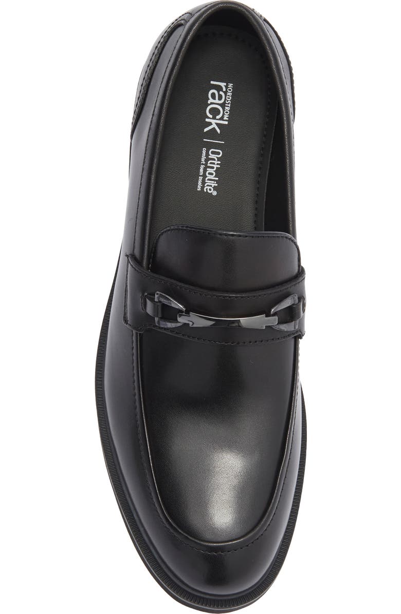NORDSTROM RACK Ronan Bit Loafer, Alternate, color, Black