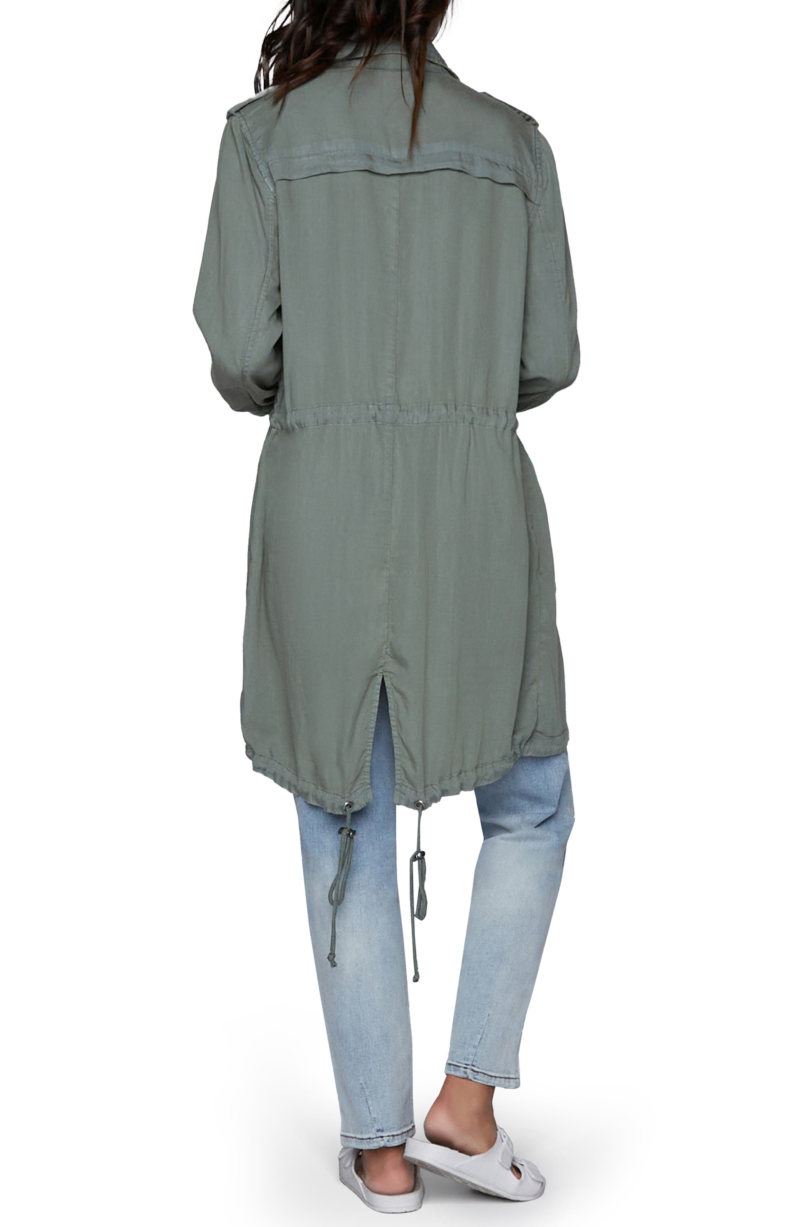 Road Trim Split Hem Zip-Up Jacket - image 4