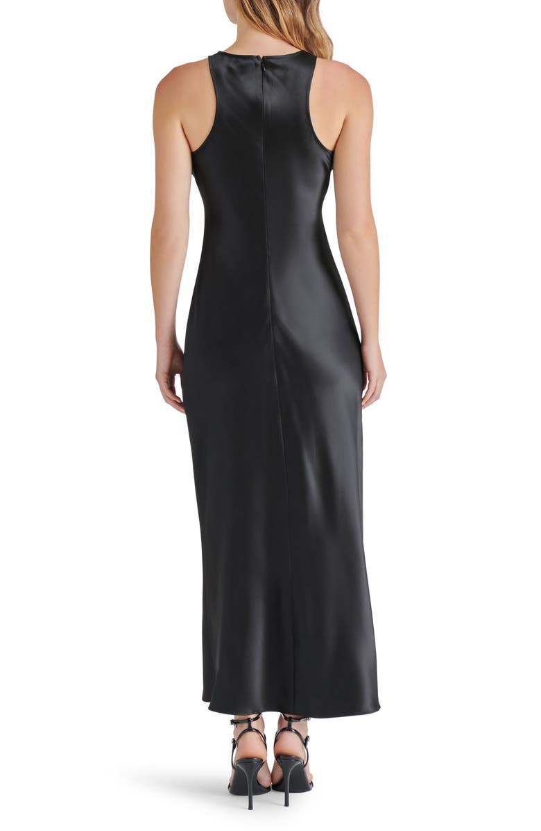 Steve Madden Diane Racerback Satin Maxi Dress, Alternate, color, 