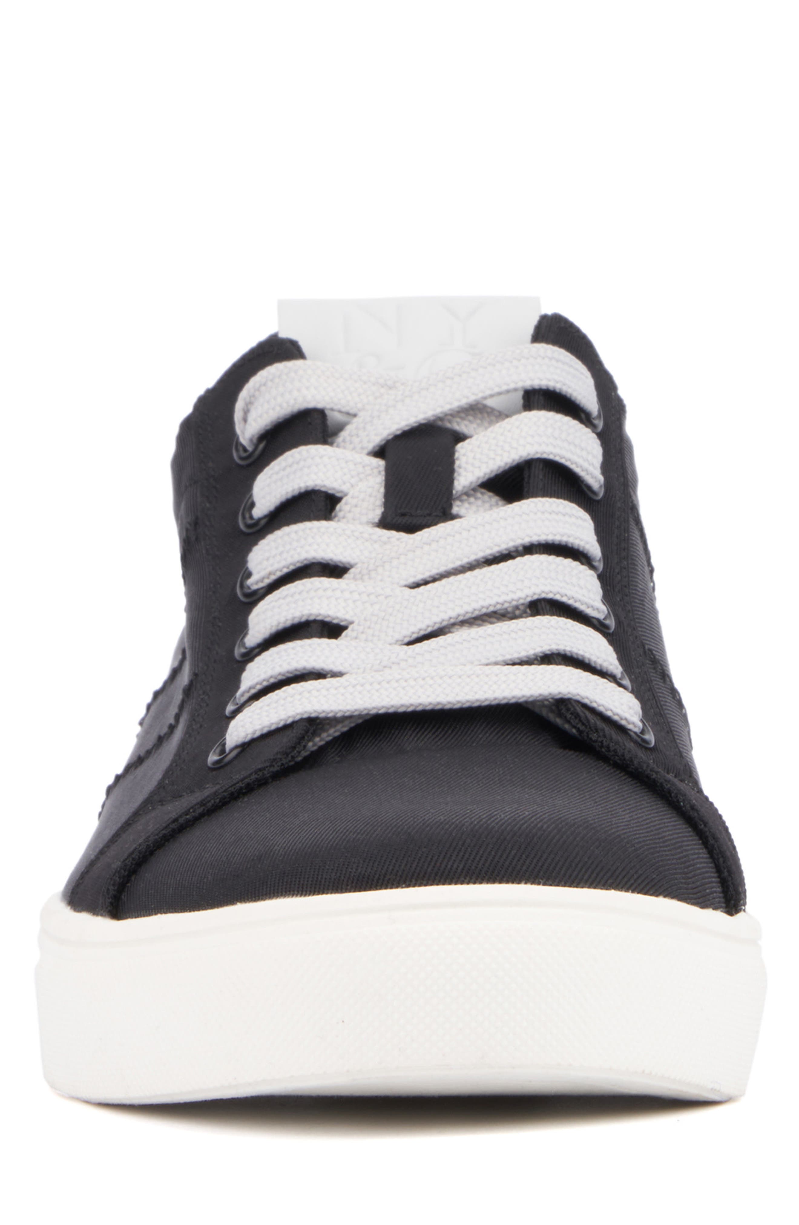 NEW YORK AND COMPANY Brad Low Top Sneaker, Alternate, color, Black
