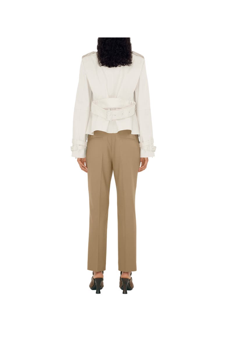 Burberry Wool Tailored Trousers, Alternate, color, Puddle