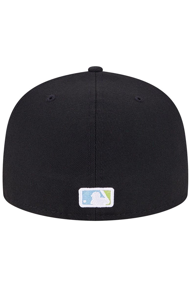Men's New Era Black Houston Astros Multi-Color Pack 59FIFTY Fitted Hat, Alternate, color, Black