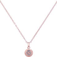Ted Baker Elvina Enamel Mini Button Pendant Necklace