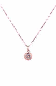 Elvina Enamel Mini Button Pendant Necklace