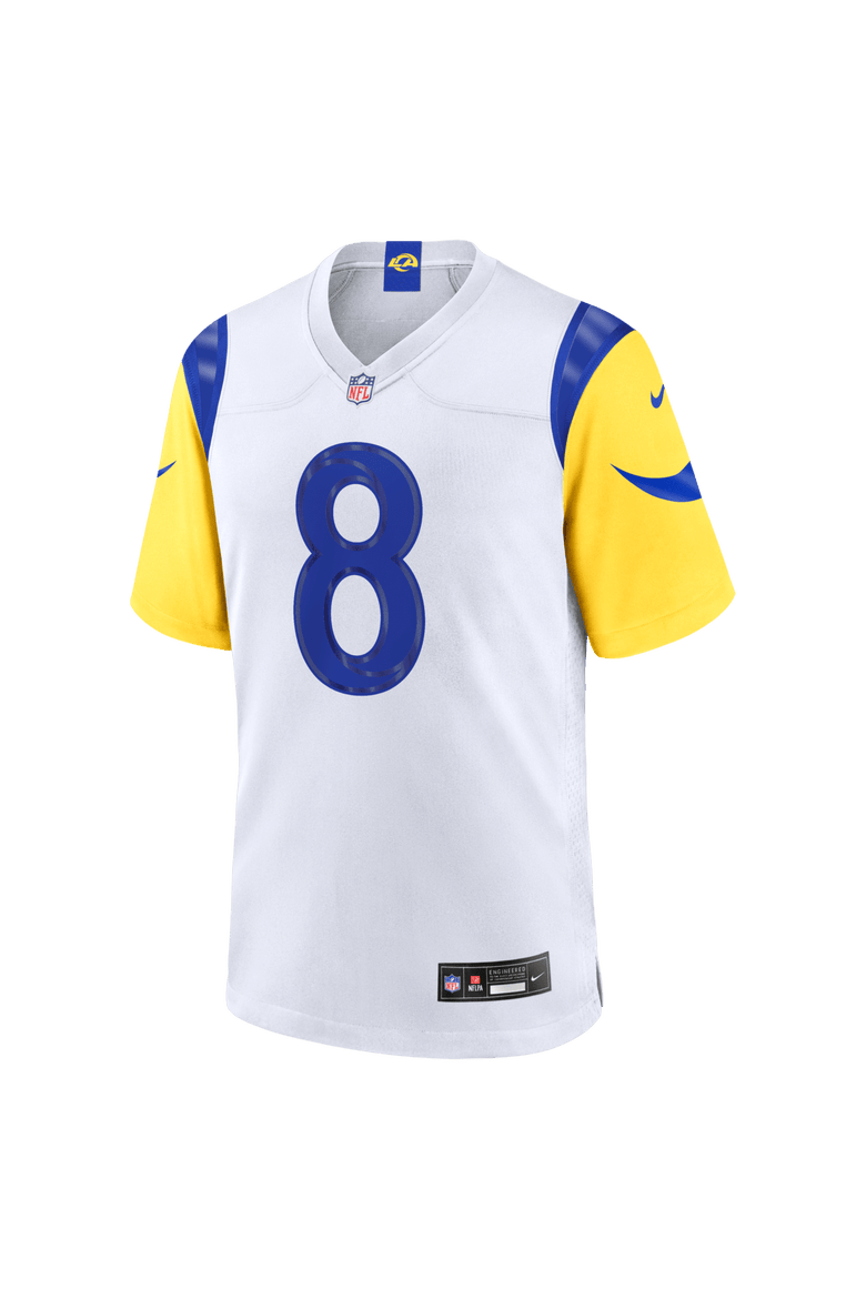 Men's Nike Jared Verse White Los Angeles Rams White Game Player Jersey, Alternate, color, White