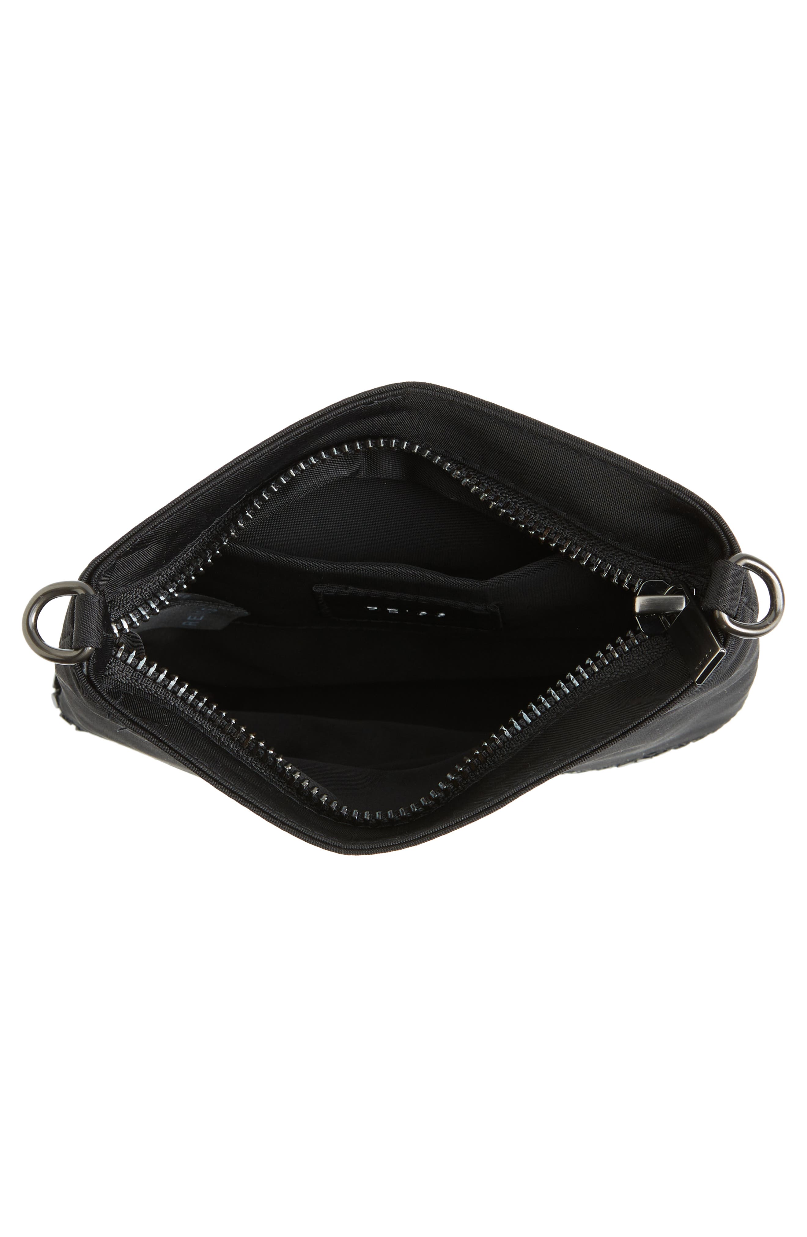 Azure North/South Crossbody, Alternate, color, BLACK