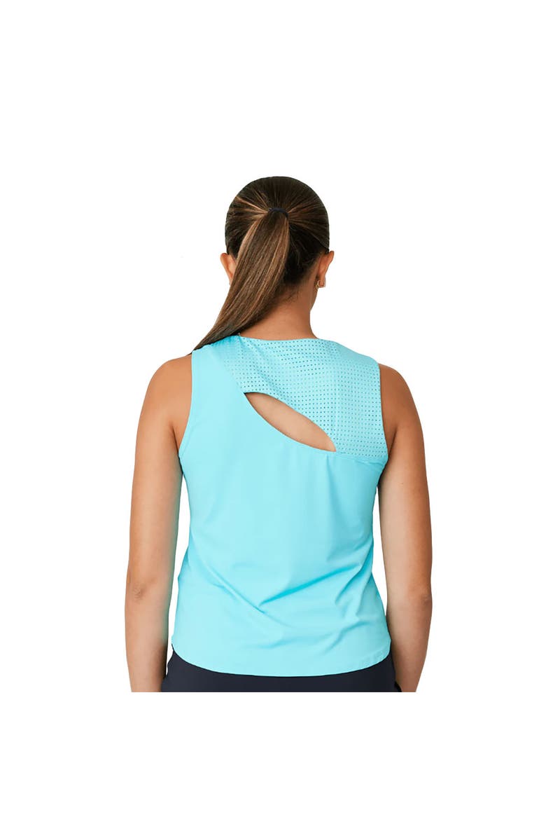 Sofibella Isla Bonita Womens Tennis Tank, Alternate, color, Air Isla Bonita