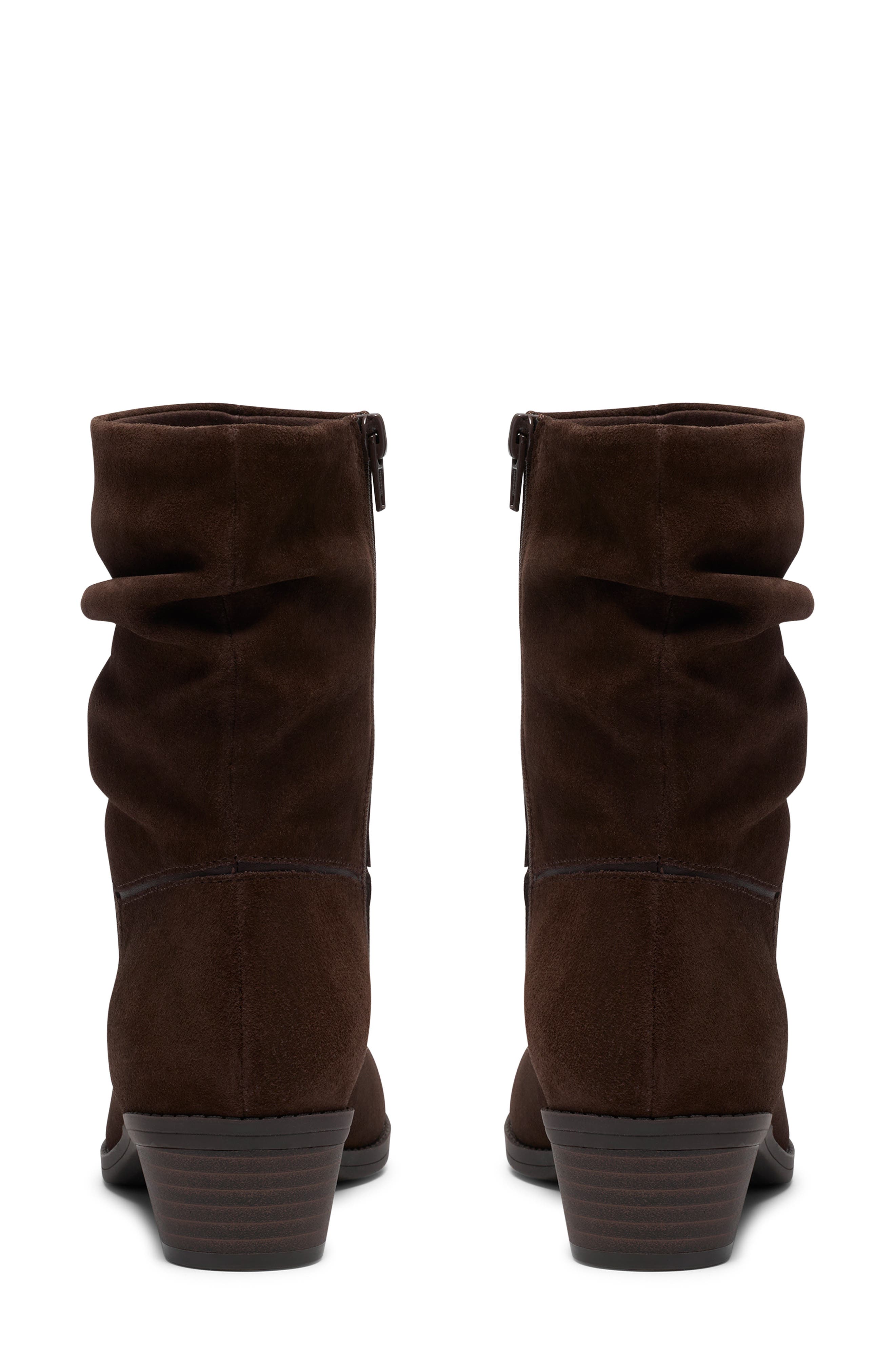 Danyelle Ruby Bootie, Alternate, color, DARK BROWN SUEDE