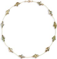Isshi Desnuda Freshwater Pearl Station Necklace