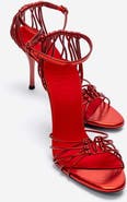 Prologue Shoes Arona Ankle Strap Stiletto Sandal