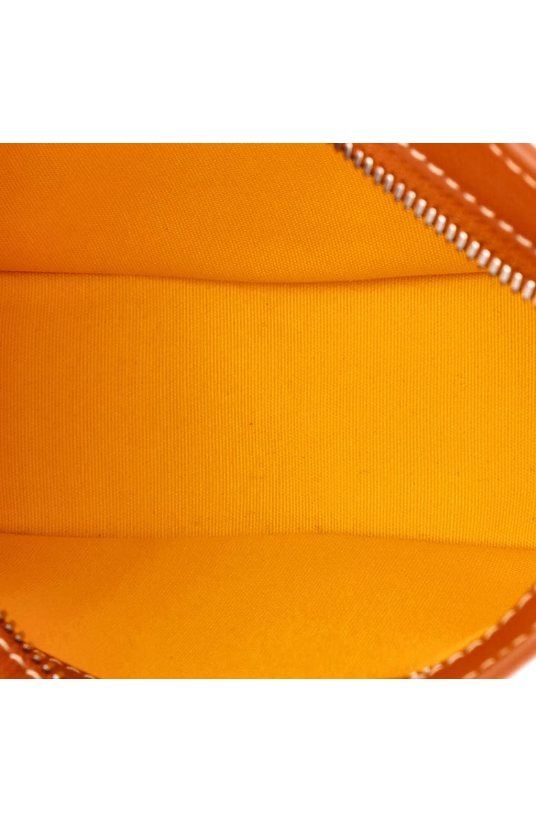 Pre-Owned Goyard Hirondelle Shoulder Bag Coated Canvas and Leather, Alternate, color, Brown