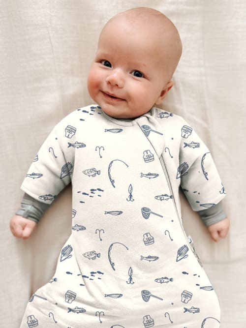 GUNAMUNA GUNAMUNA LONG SLEEVE TRANSITIONAL SWADDLE SLEEP BAG, 0.5 TOG 