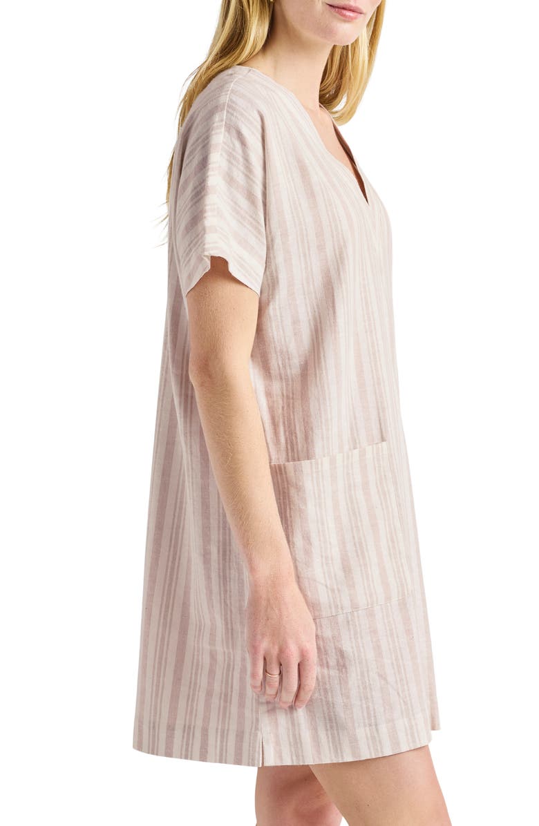 Splendid Viola Linen Blend Shift Dress, Alternate, color, 