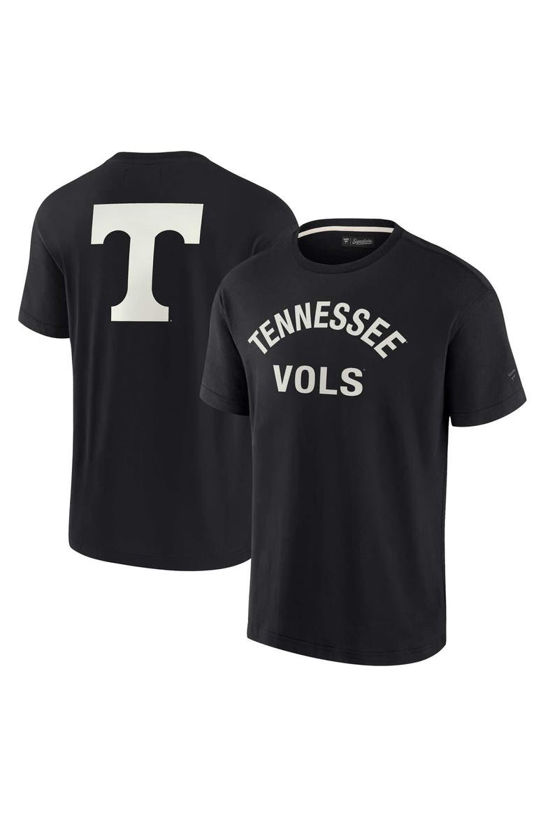 Unisex Fanatics Signature Black Tennessee Volunteers Elements Super Soft Short Sleeve T-Shirt, Alternate, color, Black