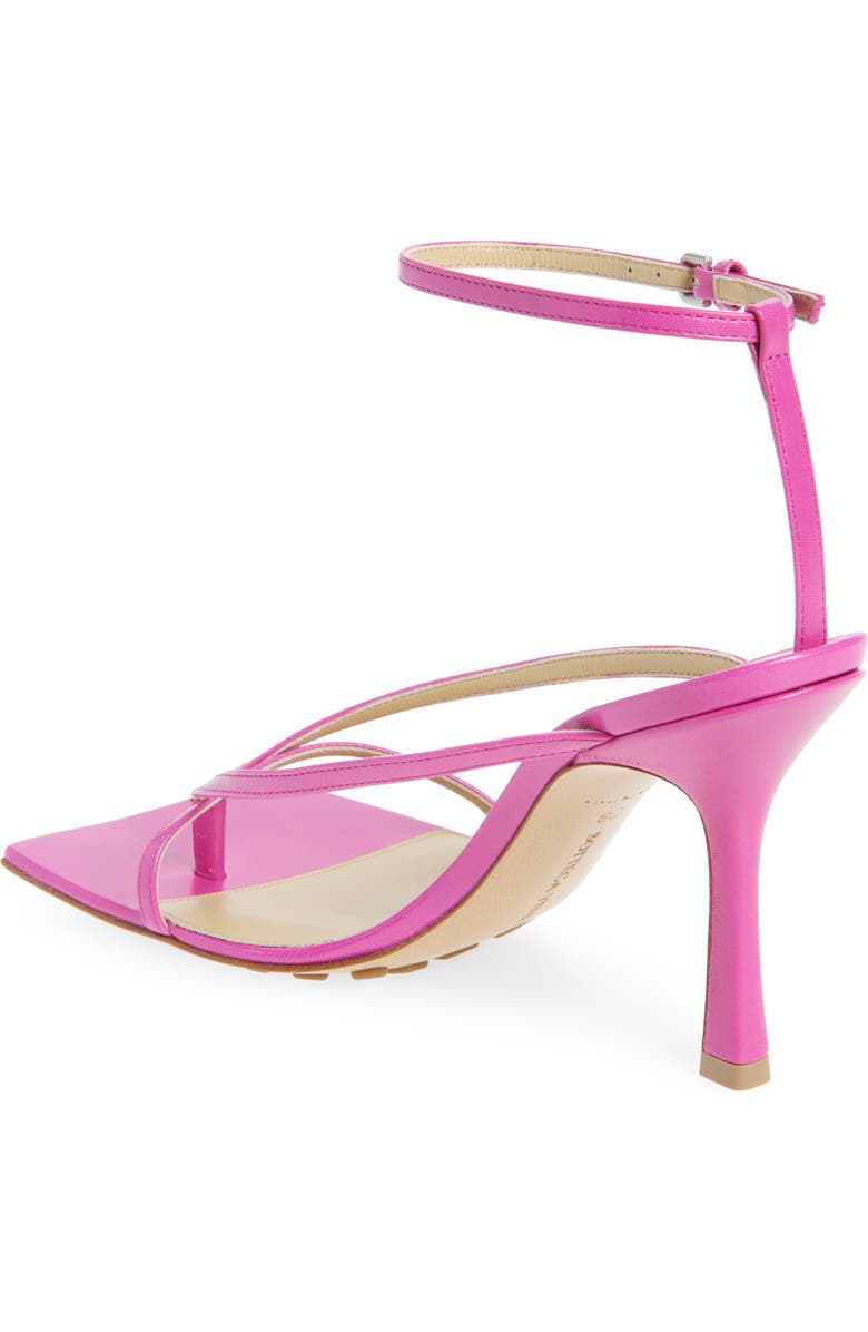 Bottega Veneta Ankle Strap Sandal, Alternate, color, Hollyhock