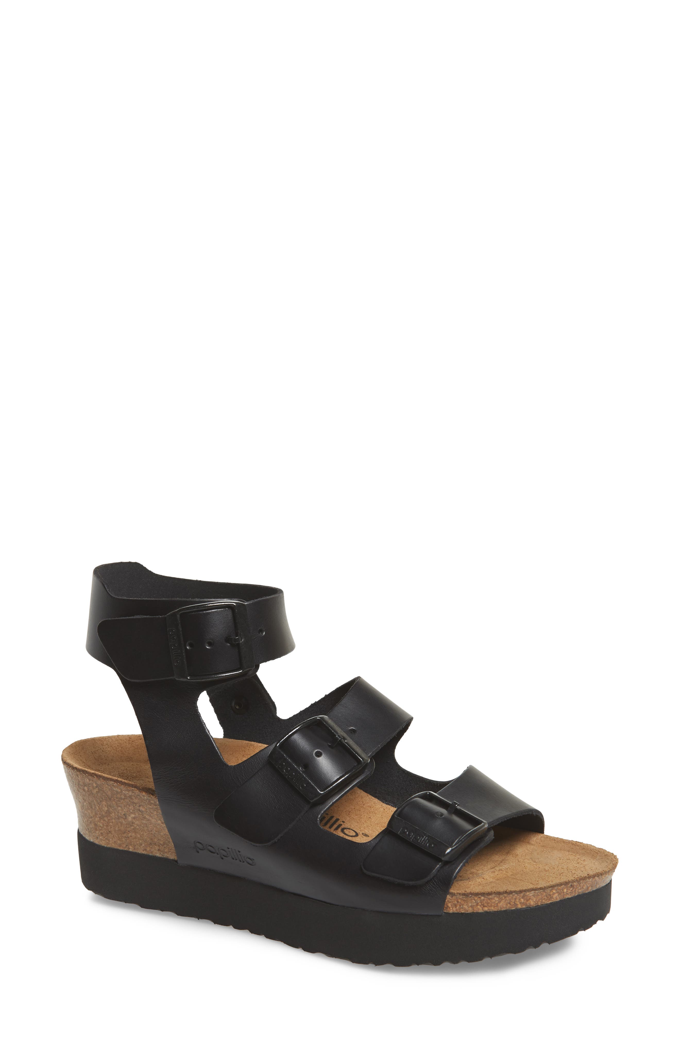 Birkenstock Papillio by Birkenstock Linnea Platform Sandal, Main, color, 