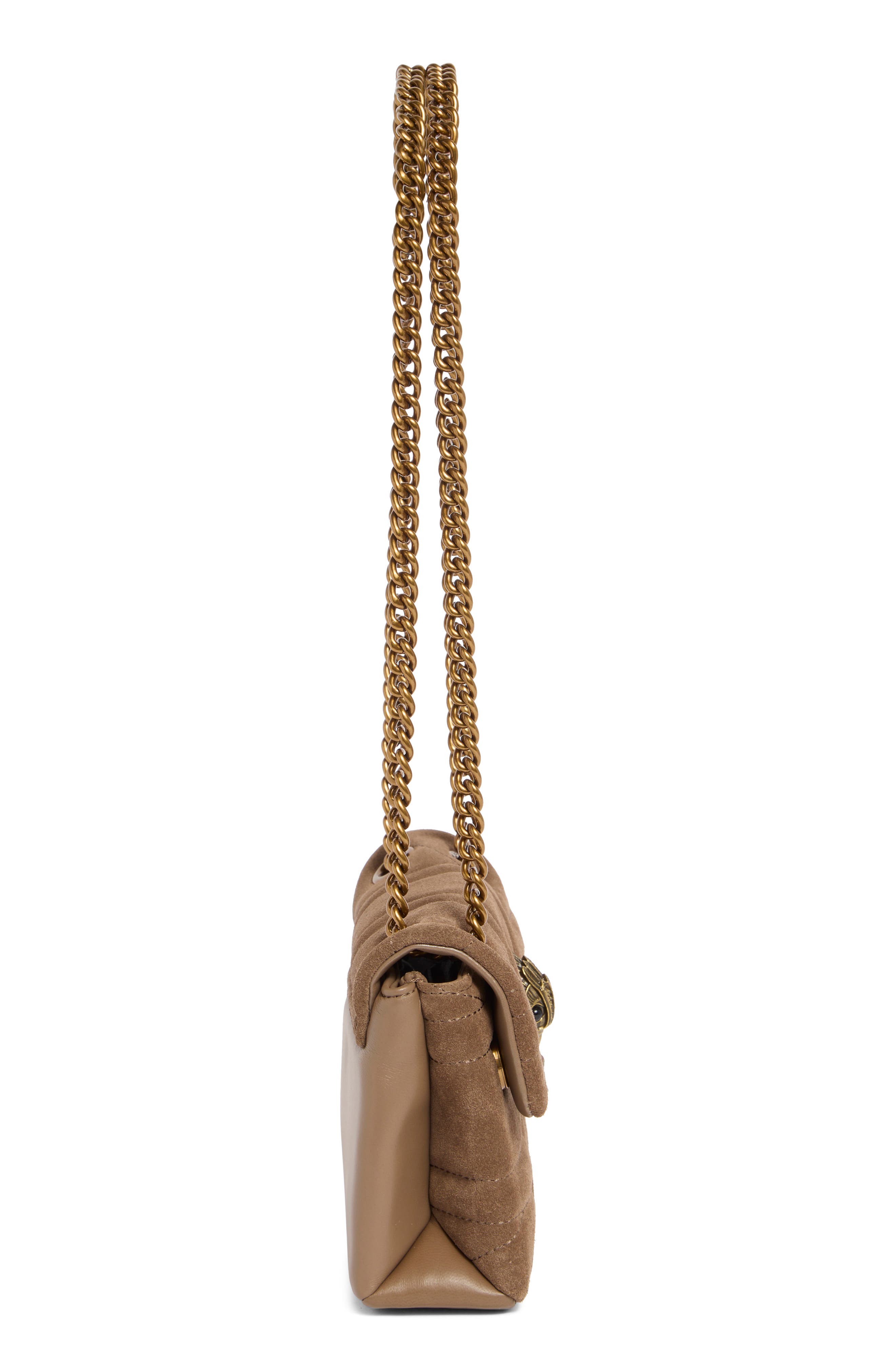 Kurt Geiger London Mini Kensington Convertible Leather Crossbody Bag, Alternate, color, Light Beige