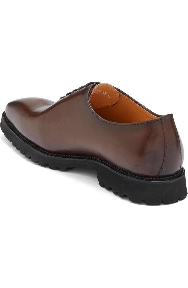 Maison Forte Presidio Wholecut Leather Oxford, Alternate, color, Chestnut