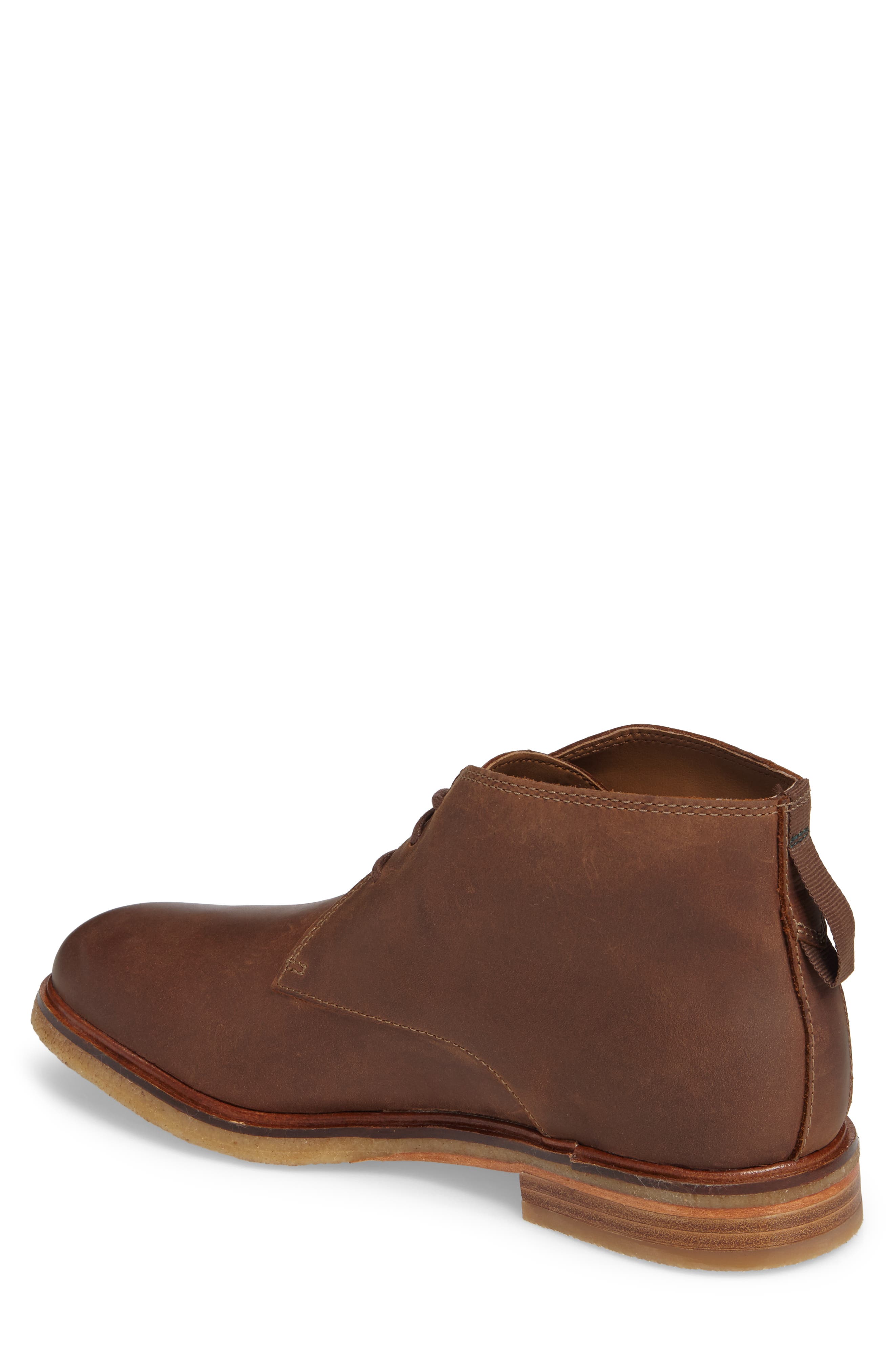 Clarkdale Chukka Boot, Alternate, color, DARK TAN LEATHER