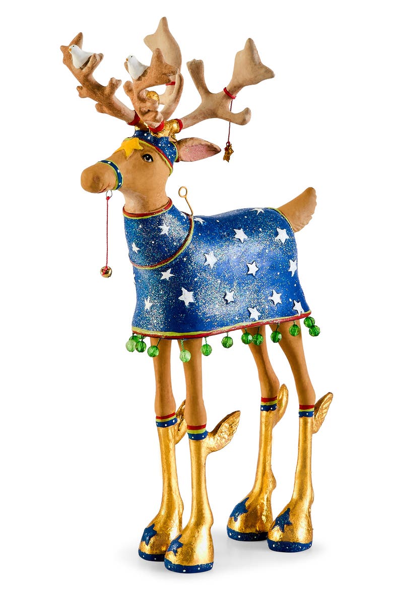 Dash Away Comet Ornament, Alternate, color, BLUE