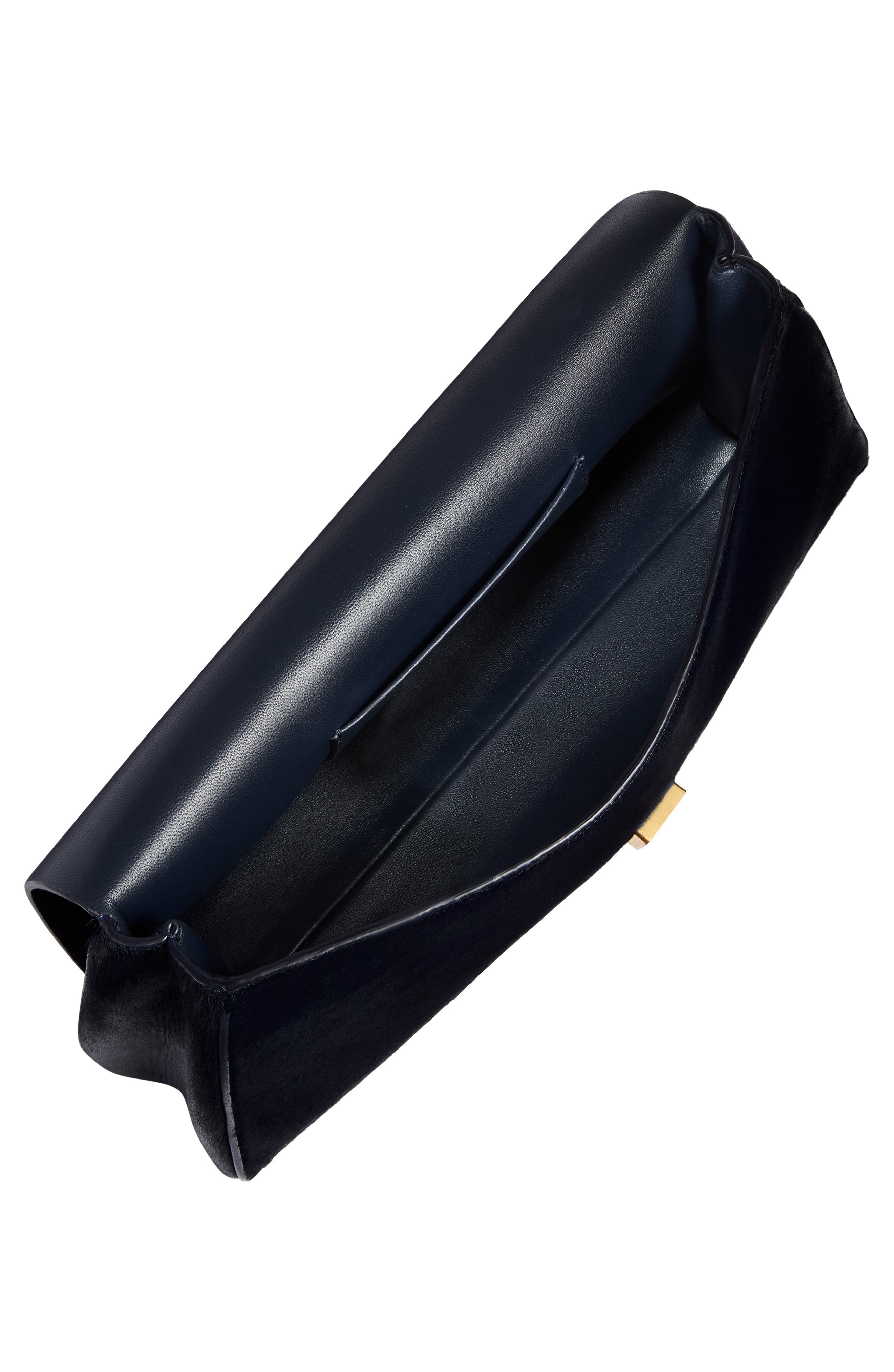 Khaite Audrey Genuine Calf Hair Clutch, Alternate, color, 