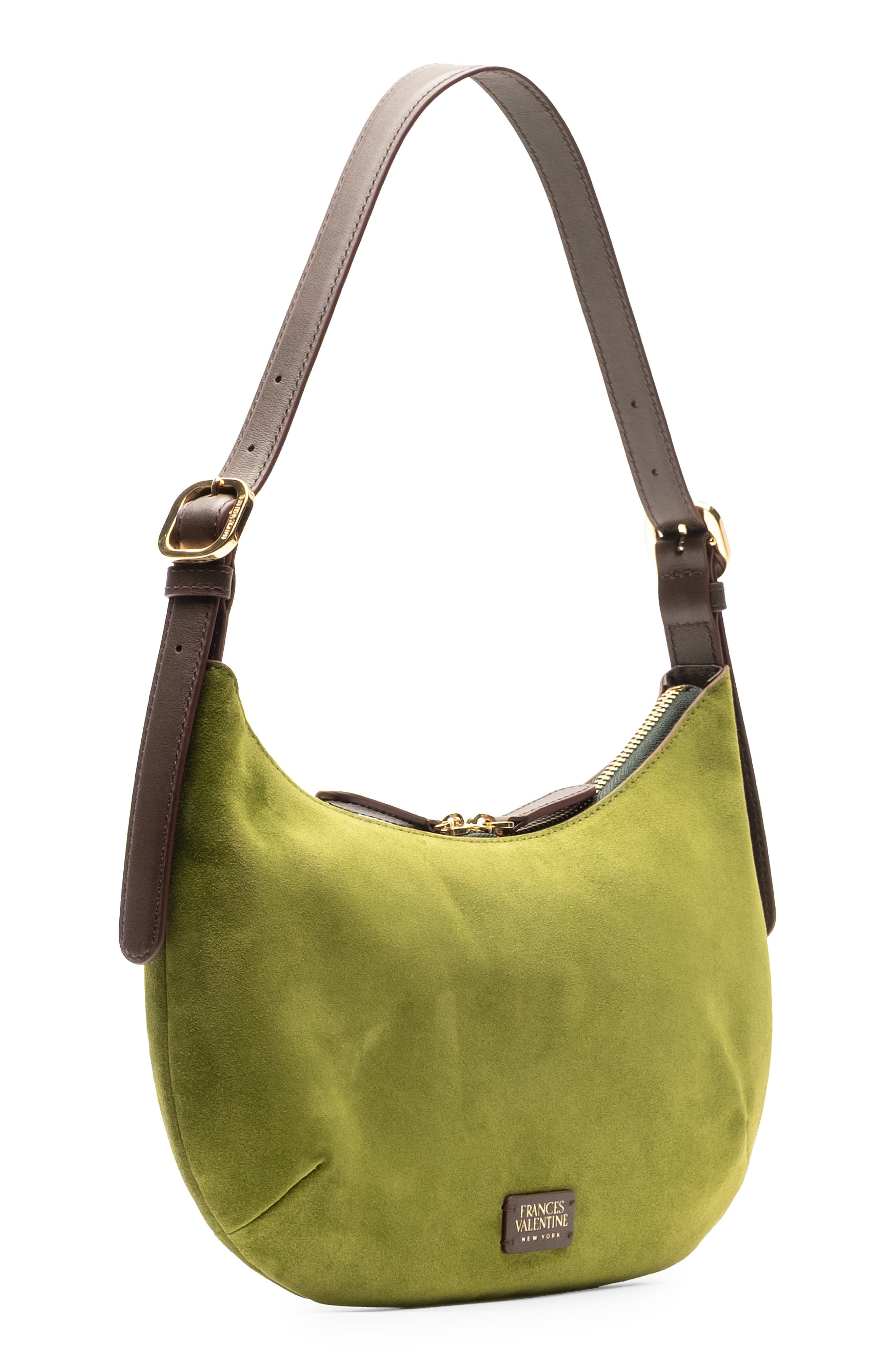 Starr Suede Hobo Bag, Alternate, color, FERN