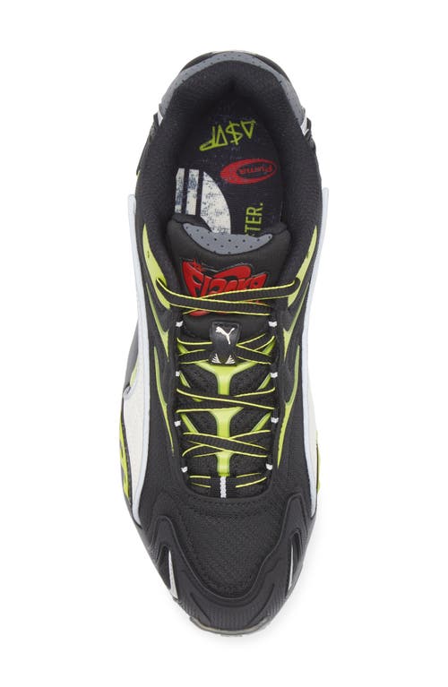 Shop Puma X A$ap Rocky Inhale Sneaker In  Black-warm White