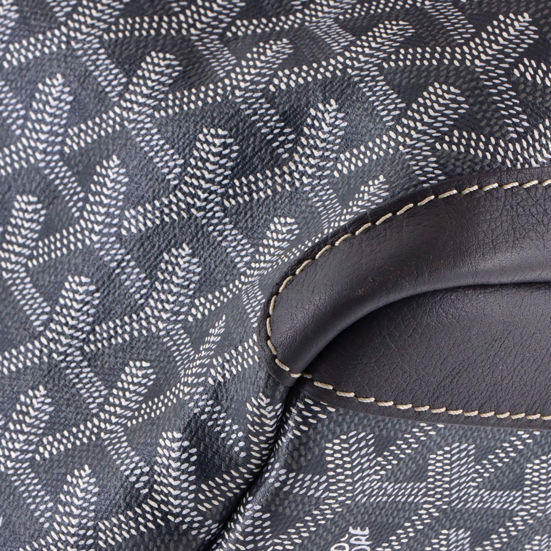 Pre-Owned Goyard Artois Tote Coated Canvas MM, Alternate, color, Gray