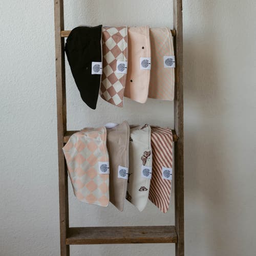 Parker Baby Co. Bandana Bib Set In Multi