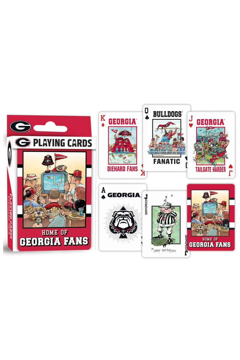 Georgia Bulldogs Fan Deck Playing Cards, Alternate, color, Multicolor