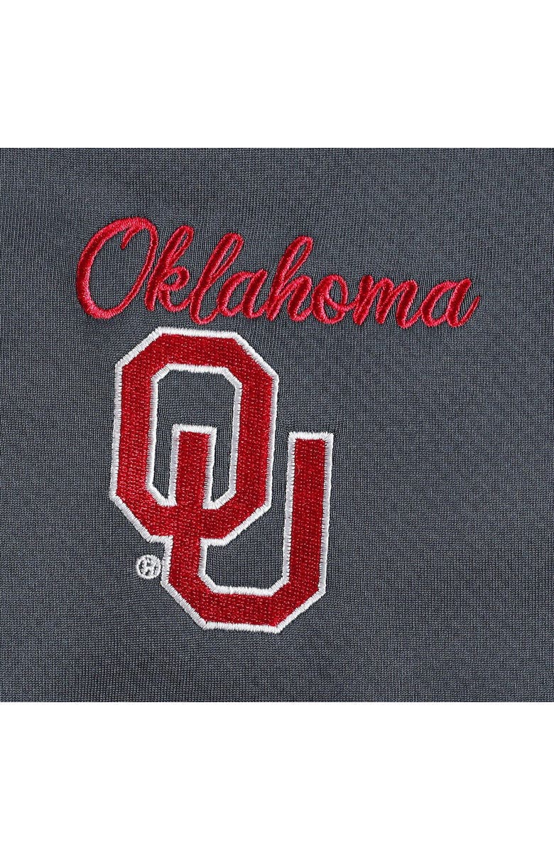 CONCEPTS SPORT Women's Concepts Sport Charcoal Oklahoma Sooners Upbeat Sherpa Leggings, Alternate, color, Charcoal