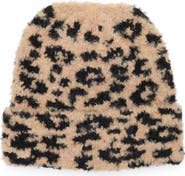 BCBG Cozy Leopard Beanie