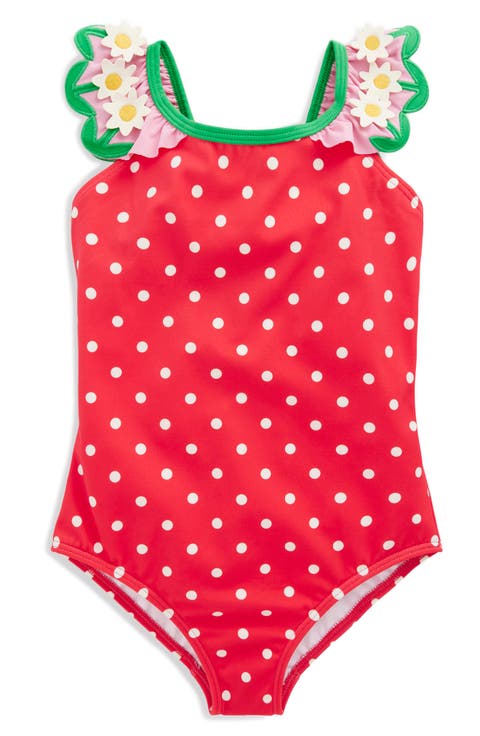 Hallie Frill Strap Swimsuit (Toddler, Little Kid & Big Kid)