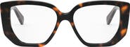 CELINE Triomphe 53mm Rectangular Butterfly Optical Glasses