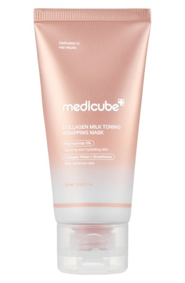 MEDICUBE Collagen Milk Toning Wrapping, Main, color, Pink