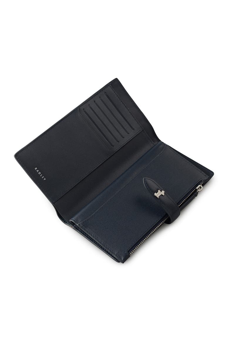 Radley Willis Street - Colourblock Large Bifold Wallet, Alternate, color, Teal