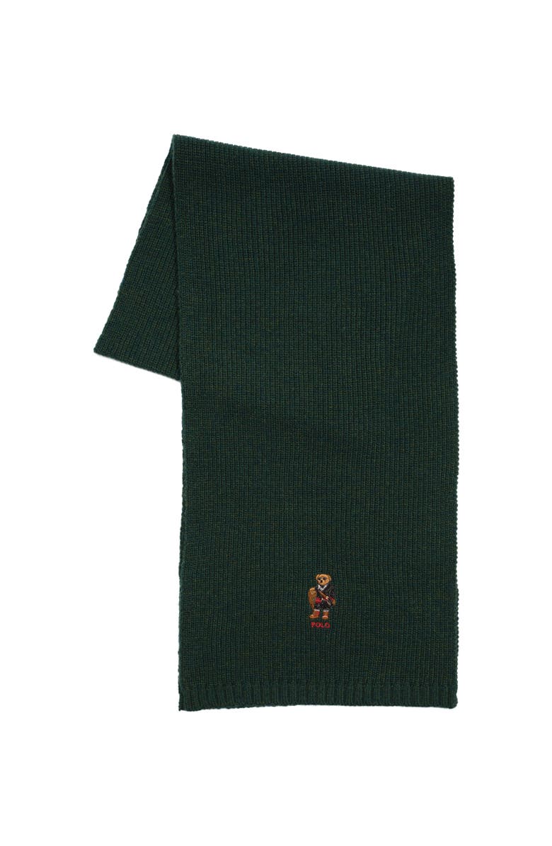 Polo Ralph Lauren Holiday Bear Scarf, Main, color, 