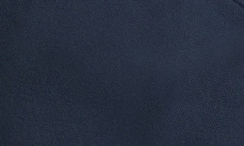 LUCKY BRAND LUCKY BRAND EMBROIDERED QUARTER ZIP FLEECE
