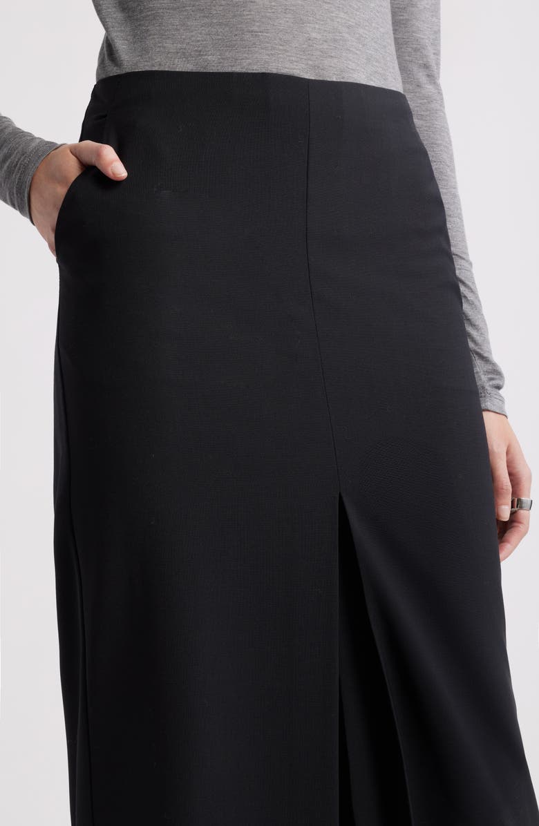 Nordstrom Wool Blend Maxi Pencil Skirt, Alternate, color, 
